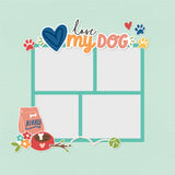 Simple Stories Die Cuts - Page Pieces - Fur Baby - Dog