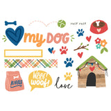 Simple Stories Die Cuts - Page Pieces - Fur Baby - Dog