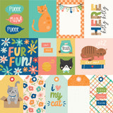 Simple Stories Cut-Outs - Fur Baby - Cat - Elements A