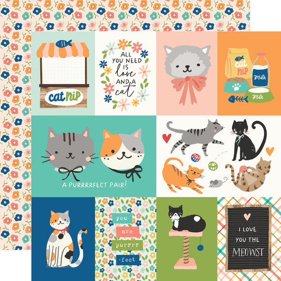 Simple Stories Cut-Outs - Fur Baby - Cat - Elements B