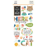 Simple Stories Foam Stickers - Fur Baby - Cat