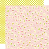 Simple Stories Papers - Tea Garden - All Smiles - 2 Sheets