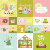 Simple Stories Cut-Outs - Tea Garden - 2x2/4x4 Elements