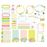 Simple Stories Bits & Pieces - Tea Garden - Journaling