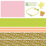 Simple Stories Page Kit - Simple Pages - Tea Garden
