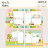 Simple Stories Page Kit - Simple Pages - Tea Garden