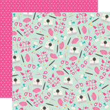 Simple Stories Papers - Crafty Babe - Get Creative - 2 Sheets