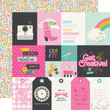 Simple Stories Cut-Outs - Crafty Babe - Elements A