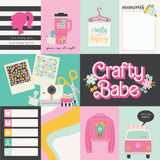 Simple Stories Cut-Outs - Crafty Babe - Elements B
