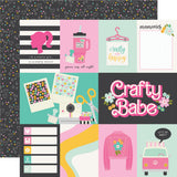 Simple Stories Cut-Outs - Crafty Babe - Elements B