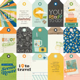 Simple Stories Cut-Outs - Happy Travels - Tag Elements