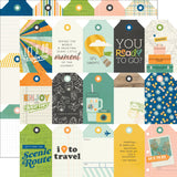 Simple Stories Cut-Outs - Happy Travels - Tag Elements