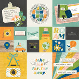 Simple Stories Cut-Outs - Happy Travels - 2x2/4x4 Elements