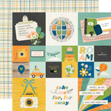 Simple Stories Cut-Outs - Happy Travels - 2x2/4x4 Elements