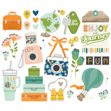 Simple Stories Big Bits - Happy Travels