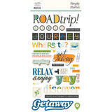 Simple Stories Foam Stickers - Happy Travels