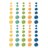 Simple Stories Enamel Dots - Happy Travels