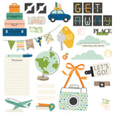 Simple Stories Page Kit - Simple Pages - Happy Travels