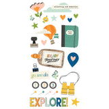 Simple Stories Page Kit - Simple Pages - Happy Travels