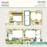 Simple Stories Page Kit - Simple Pages - Happy Travels
