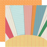 Simple Stories Papers - Sunny Days - Soak It Up - 2 Sheets