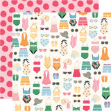 Simple Stories Papers - Sunny Days - Sunny Times - 2 Sheets