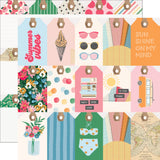 Simple Stories Cut-Outs - Sunny Days - Tag Elements