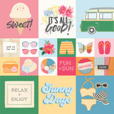 Simple Stories Cut-Outs - Sunny Days - 2x2/4x4 Elements