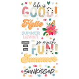 Simple Stories Foam Stickers - Sunny Days