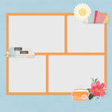Simple Stories Die Cuts - Page Pieces - Sunny Days