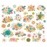 Simple Stories Bits & Pieces - Book Fair - Floral