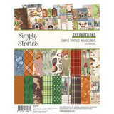 Simple Stories 6x8 Paper Pad - Simple Vintage - Woodlands