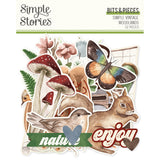 Simple Stories Bits & Pieces - Simple Vintage - Woodlands - Icons