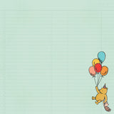 Simple Stories Papers - Say Cheese Classic Pooh - Birthday - Birthday Wishes - 2 Sheets