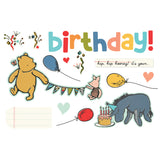 Simple Stories Die Cuts - Page Pieces - Say Cheese Classic Pooh - Birthday
