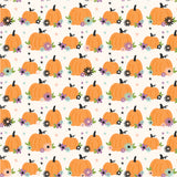 Simple Stories Papers - Spooky Things - Hello Pumpkin - 2 Sheets
