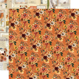 Simple Stories Papers - Simple Vintage - Autumn Breeze - Give Thanks - 2 Sheets