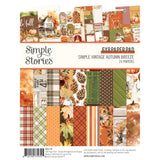 Simple Stories 6x8 Paper Pad - Simple Vintage - Autumn Breeze