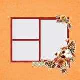 Simple Stories Die Cuts - Page Pieces - Simple Vintage - Autumn Breeze