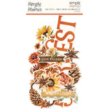Simple Stories Die Cuts - Page Pieces - Simple Vintage - Autumn Breeze