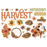 Simple Stories Die Cuts - Page Pieces - Simple Vintage - Autumn Breeze