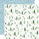 Simple Stories Papers - Simple Vintage - Flannel Season - Frosted Fun - 2 Sheets