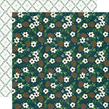 Simple Stories Papers - Simple Vintage - Flannel Season - Snow Adorable - 2 Sheets