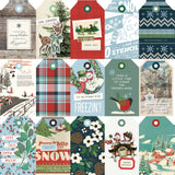 Simple Stories Cut-Outs - Simple Vintage - Flannel Season - Tag Elements