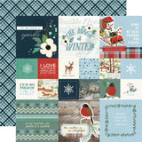 Simple Stories Cut-Outs - Simple Vintage - Flannel Season - 2x2/4x4 Elements