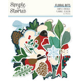 Simple Stories Bits & Pieces - Simple Vintage - Flannel Season - Floral