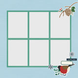 Simple Stories Die Cuts - Page Pieces - Simple Vintage - Flannel Season