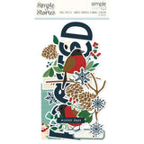 Simple Stories Die Cuts - Page Pieces - Simple Vintage - Flannel Season