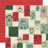Simple Stories Papers - All Wrapped Up - Good Cheer - 2 Sheets