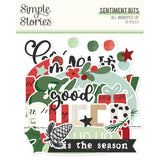 Simple Stories Bits & Pieces - All Wrapped Up - Sentiments